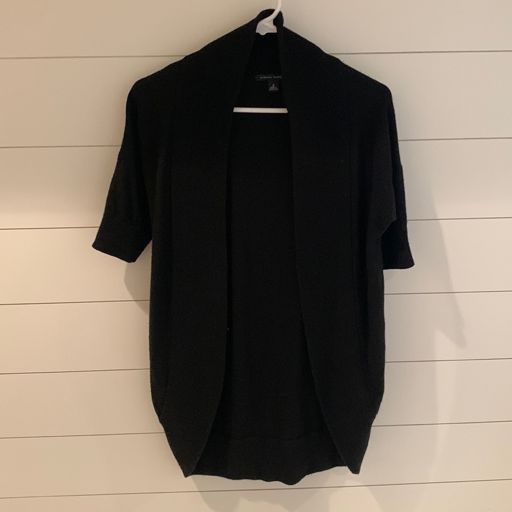 Banana Republic Short Sleeve Long Cardigan